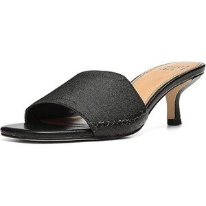 Donald Pliner Women's Carice Snake Print Heeled Sandal - sz 10